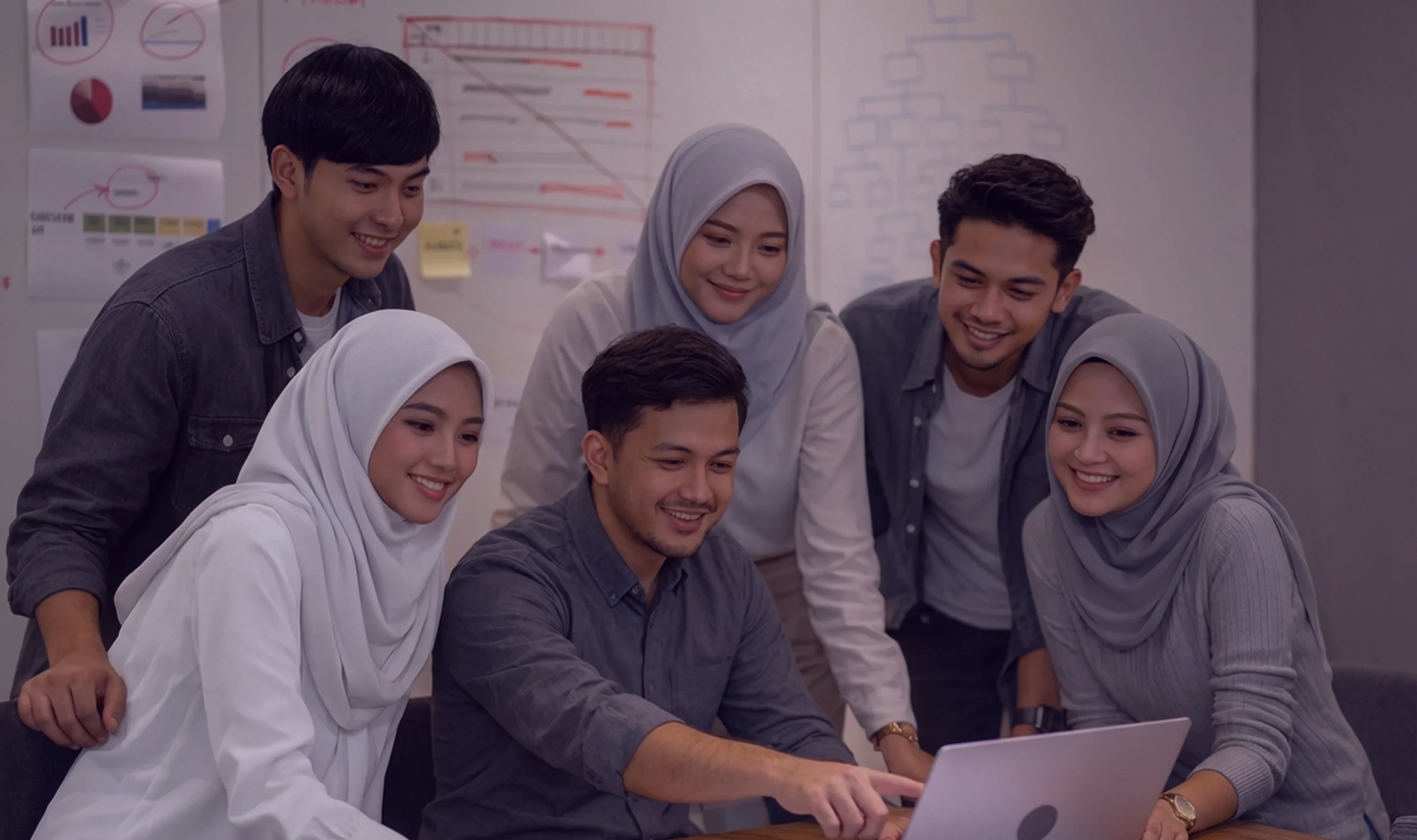Team working together